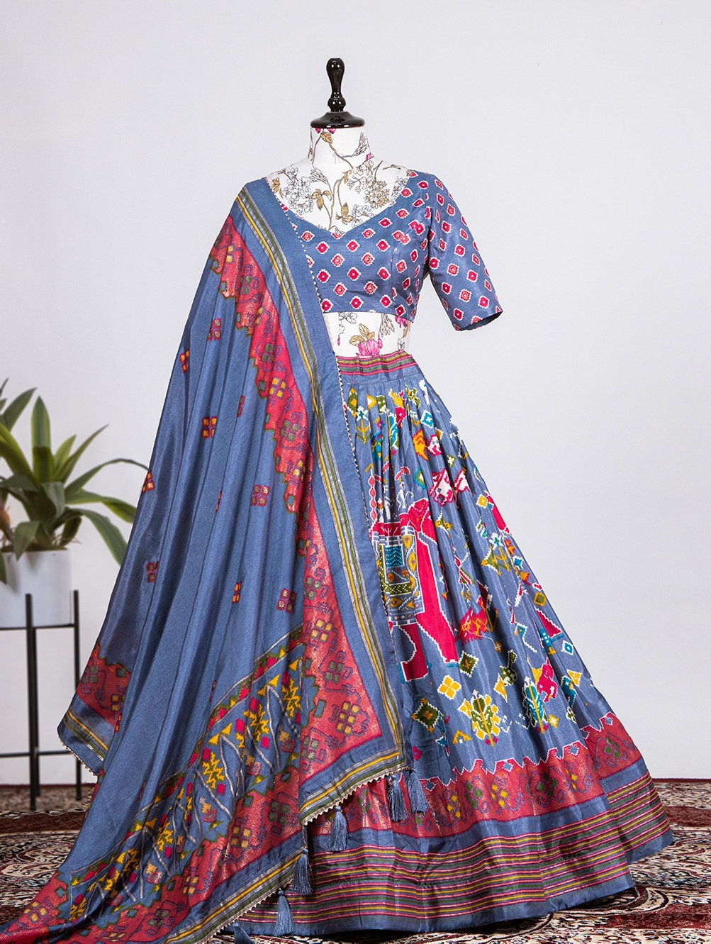 Chaniya choli with patola dupatta store