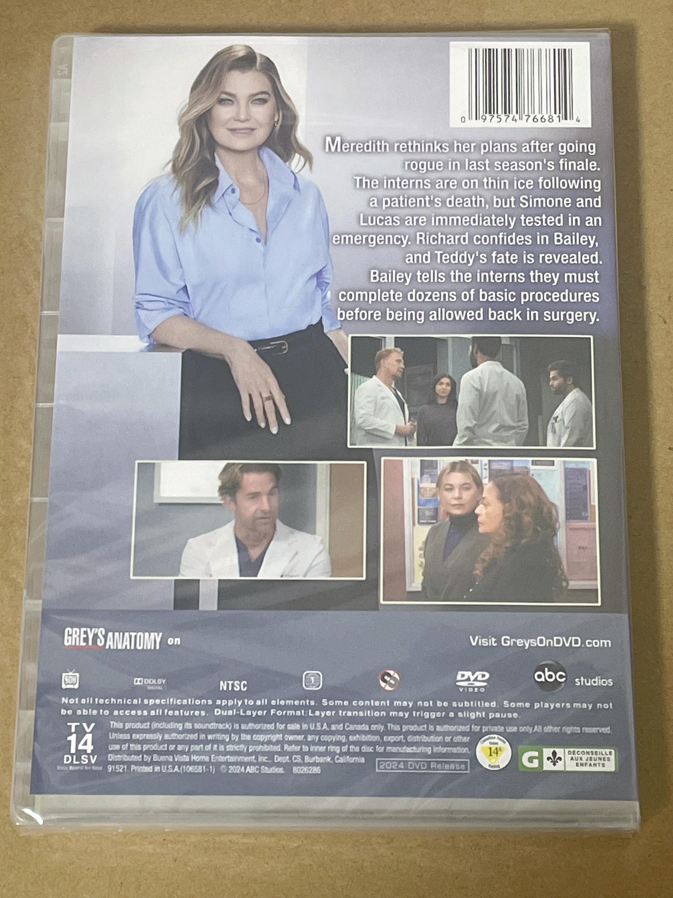 グレイズ・アナトミー シーズン20（DVDボックスセット 2枚組デラックス