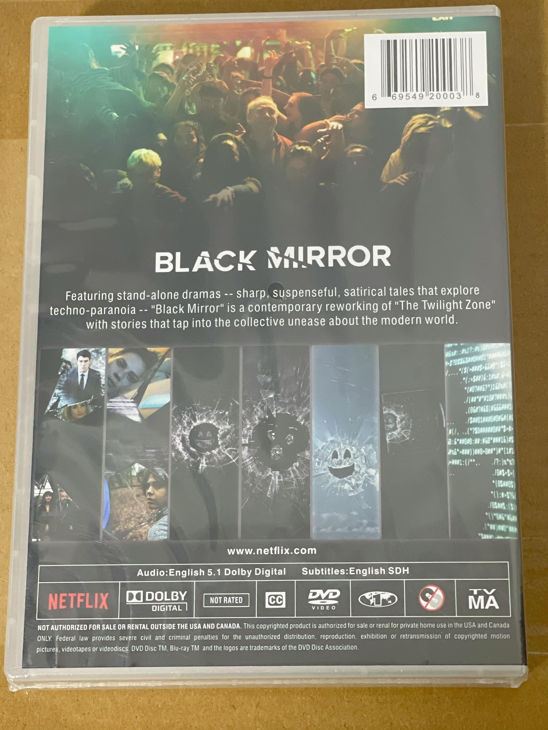 Black Mirror (BRAND NEW)DVD 1-7 Complete Series(14-disc Deluxe