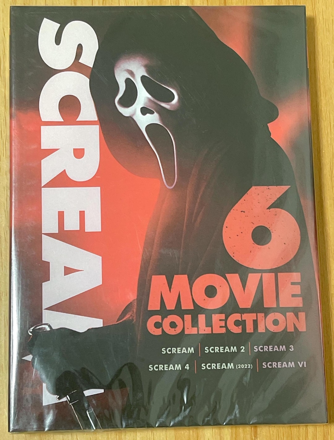 Scream Disc Case Scream(movie COLLECTION)(DVD Box Set 6-disc Deluxe Edition) - Etsy ...