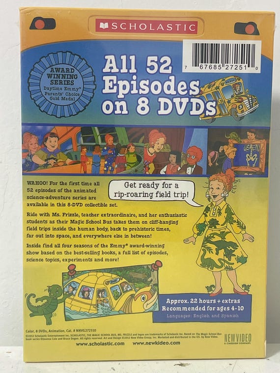The Magic School Bus (DVD Box Set 8-disc Deluxe Edition) - Etsy