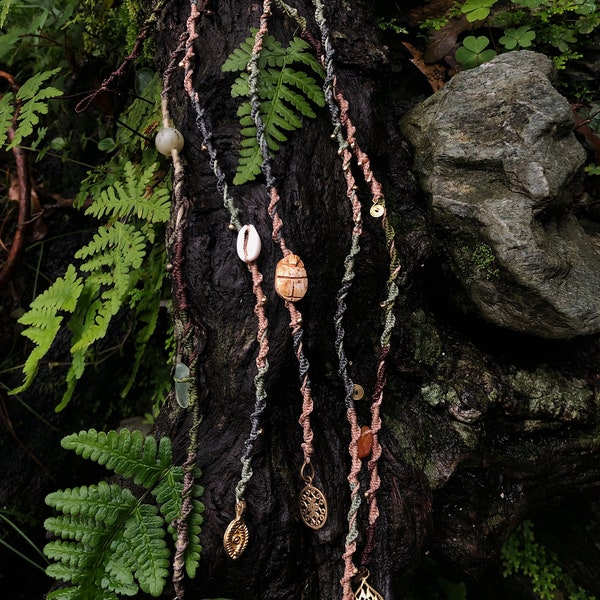 Dreadwrap Waldfee / Makramee Haarschmuck