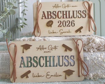 Personalized graduation gift | Graduation present with name | Personalized gift for school graduation | Wish fulfiller