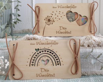 Personalized money gift | with custom text | Money gift for birthdays, weddings, confirmations, communions