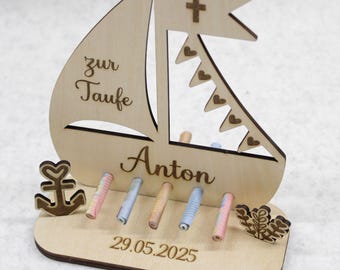 Personalized christening money gift | Noah's Ark christening gift | Personalized christening gift ideas | Personalized birth gift