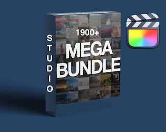 1900 + PREMIUM FCPXEffects The Mega Bundle For Final Cut Pro