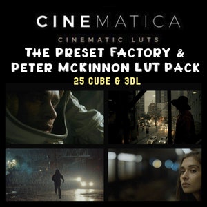 Cinematica LUTs The Preset Factory and Peter McKinnon LUT Pack image 3