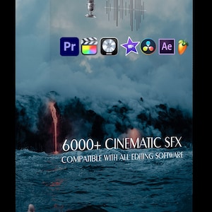 Plus de 6 000 cinématographiques SFX Ultimate Bundle Pack - Libre de droits/Utilisation commerciale/Pack d&#39;effets sonores/Sons/montage vidéo