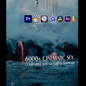 6000+ Cinematic SFX Ultimate Bundle Pack - Royalty Free/Commercial use/Sound effect pack/Sounds/video edit