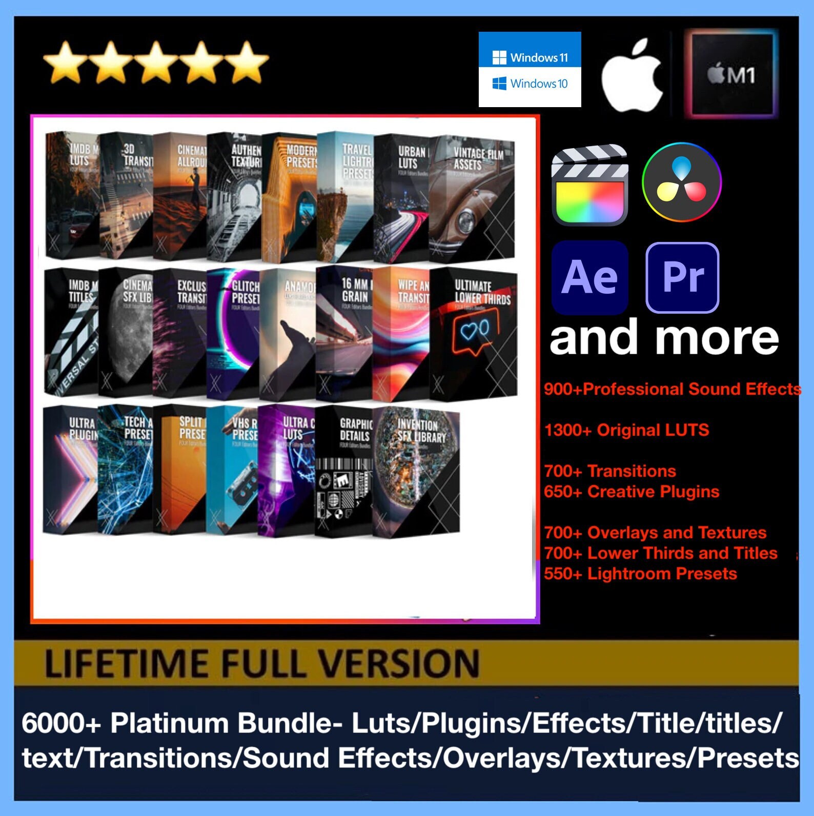 6000 Platinum Bundle - Etsy