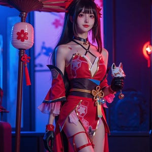 Honkai Star Rail -Sparkle Cosplay Digital Art Print instant Download