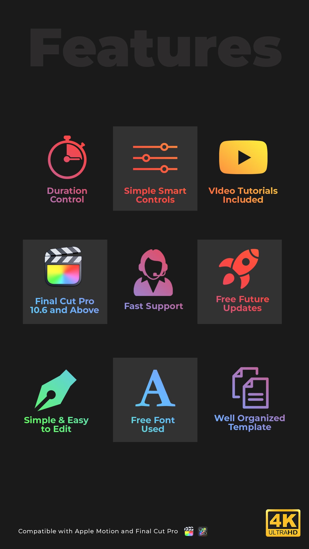 2022 Super Mega Ultimate Pack Collection for Final Cut Pro |effects ...