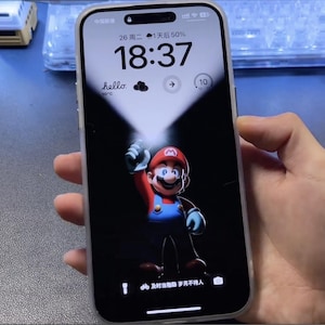 Mario switch on the light-iPhone and Android Live Wallpaper ,Digital Art Print, AI Generated, Instant Download