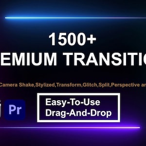 1500+ Premium Transition For Final Cut Pro and Premiere Pro