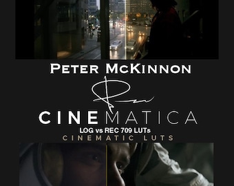 Cinematica – LUTs – The Preset Factory and Peter McKinnon LUT Pack