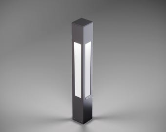 Stainless Steel Garden Bollard Light – 29.5" (75cm) Waterproof Outdoor Path & Landscape Lamp