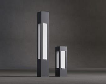 Modern LED Outdoor Pathway Light – Aluminum Bollard for Garden, Porch & Landscape Lighting