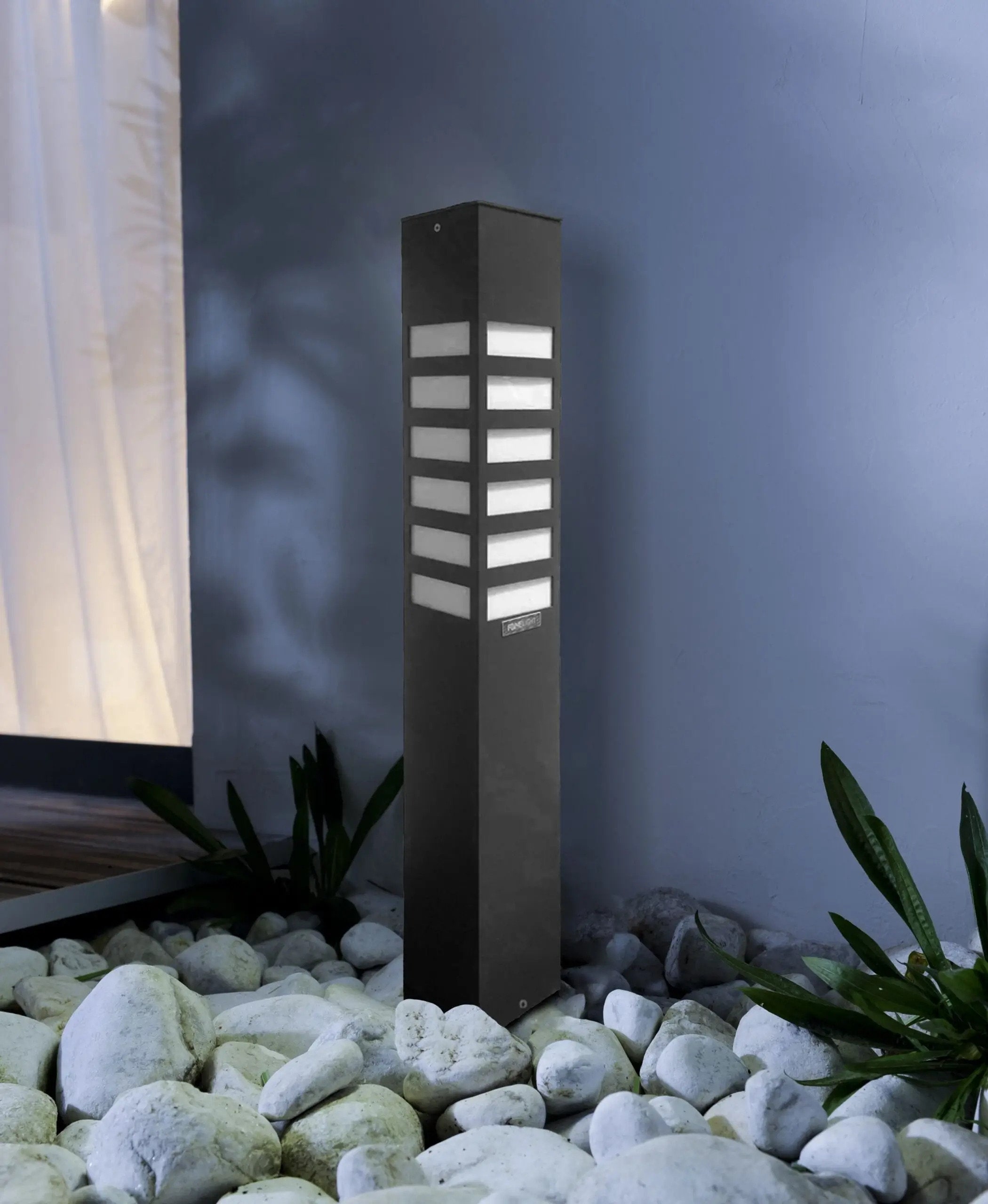 Decorative 75cm Outdoor LED Bollard Light – Waterproof Wired Garden /  Pathway Driveway Post Lamp (29.5\, image size:2100x2560