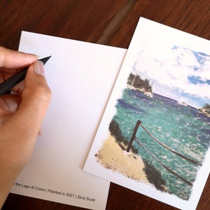 Carta postale di Maiorca con Umschlag