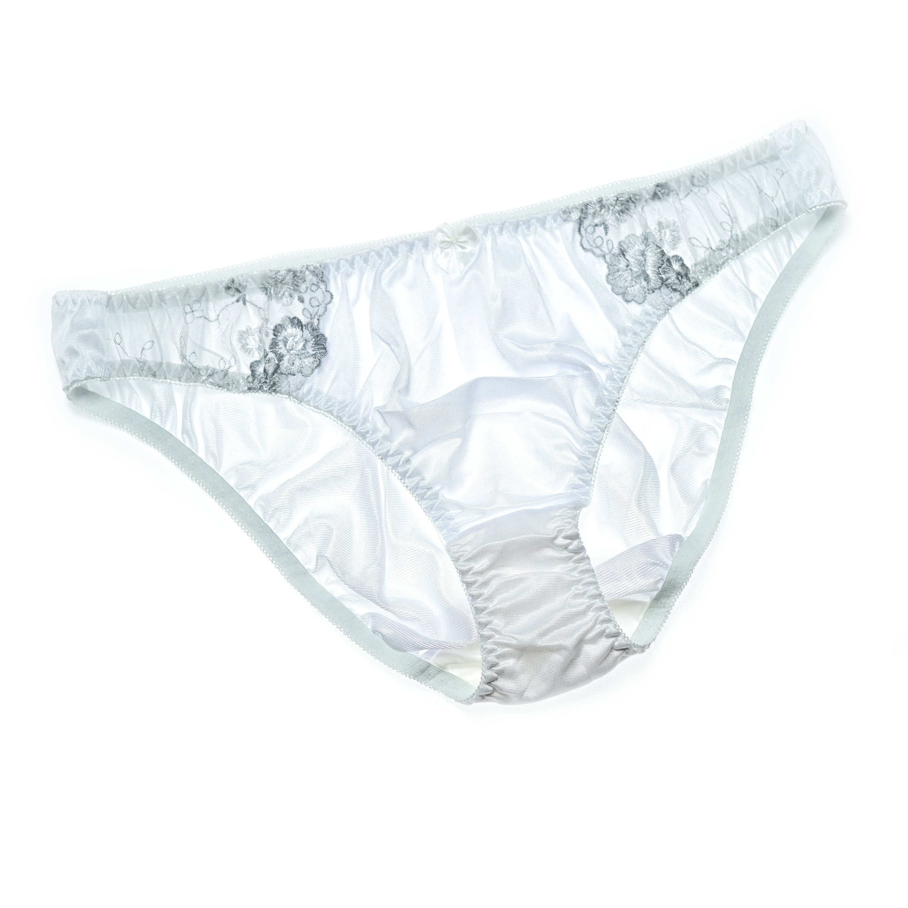 Sexy Classic Nylon Satin and Lace