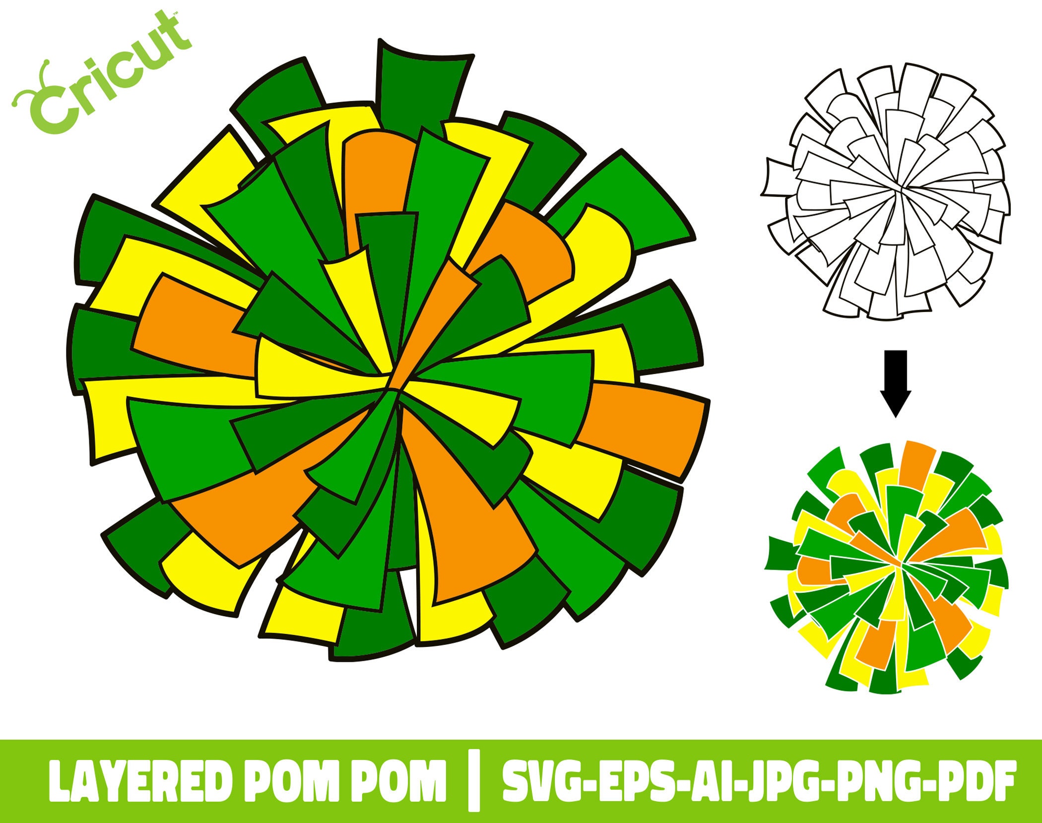Green Pom Pom PNG Images & PSDs for Download