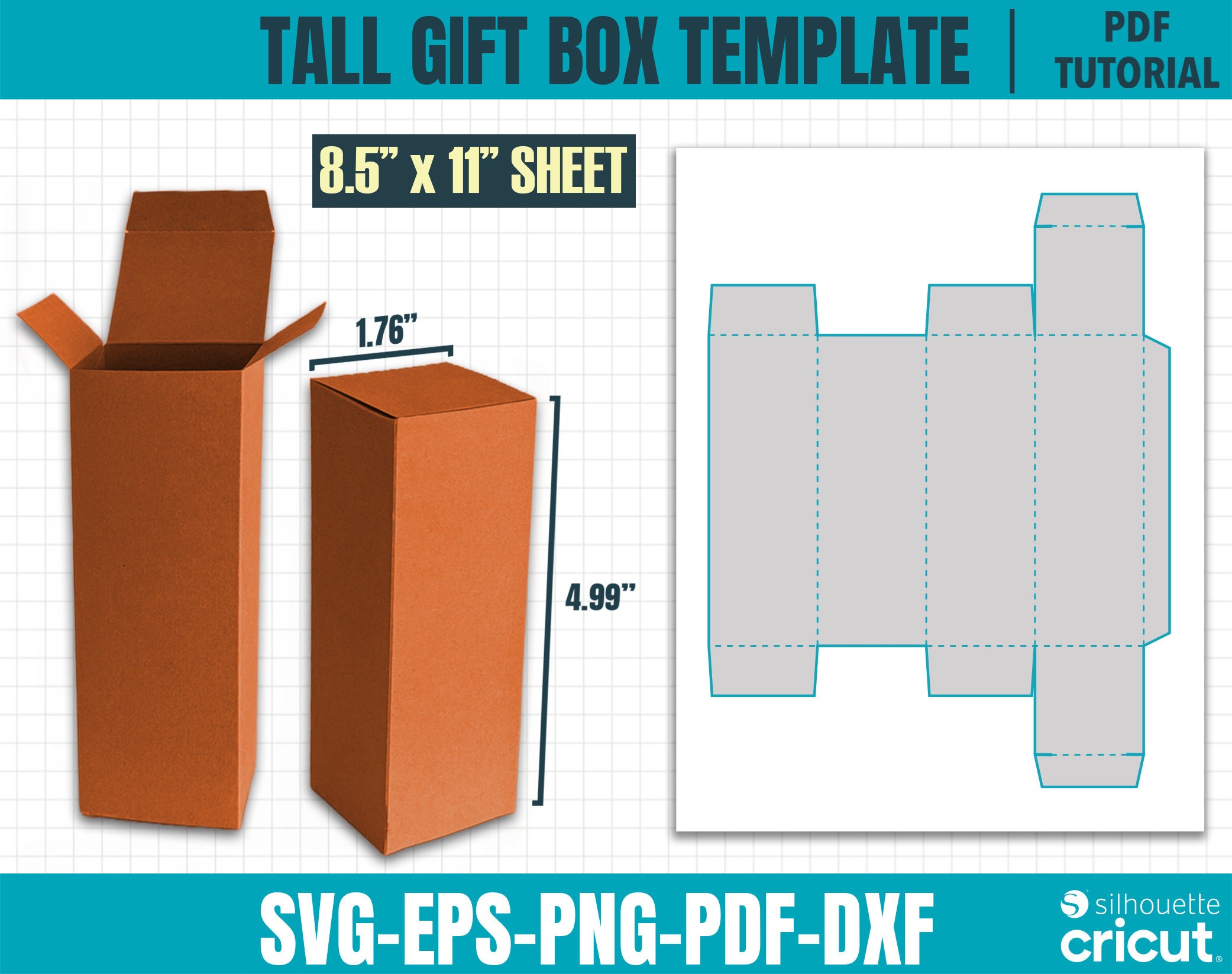 Printable Square Box Template