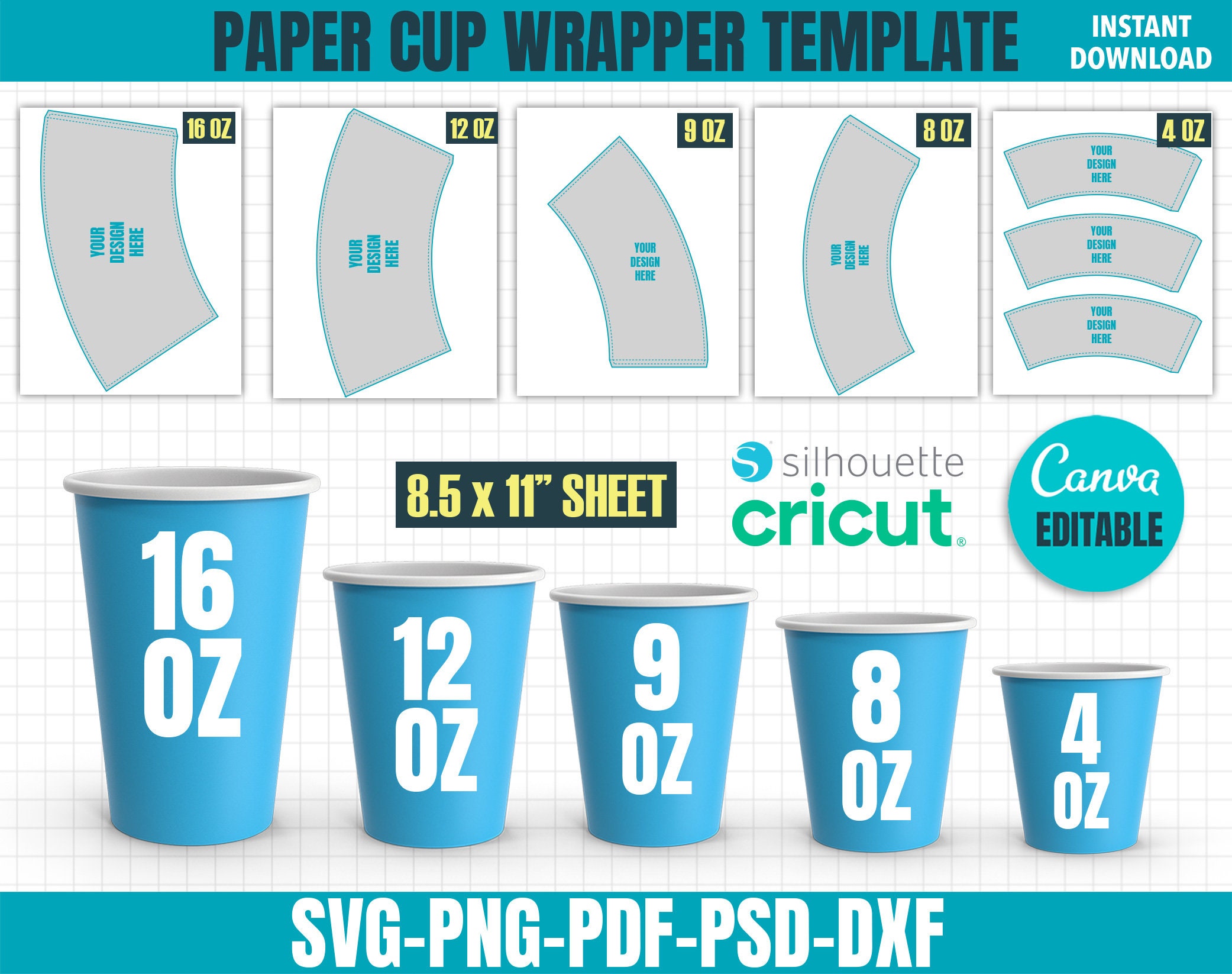 let's party : foam cups — Ruff Draft Papers & Design
