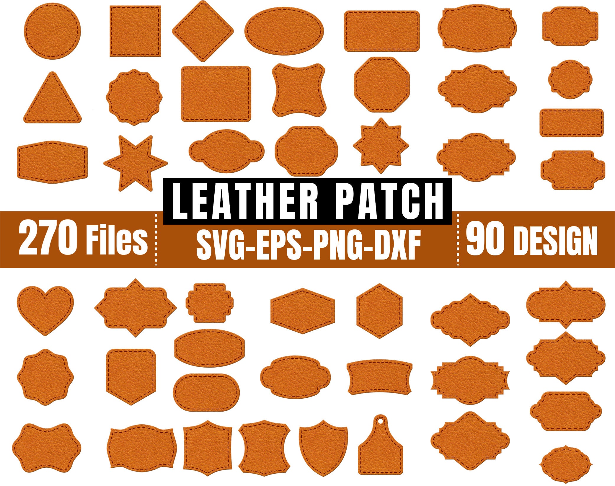 Leather Patch Template