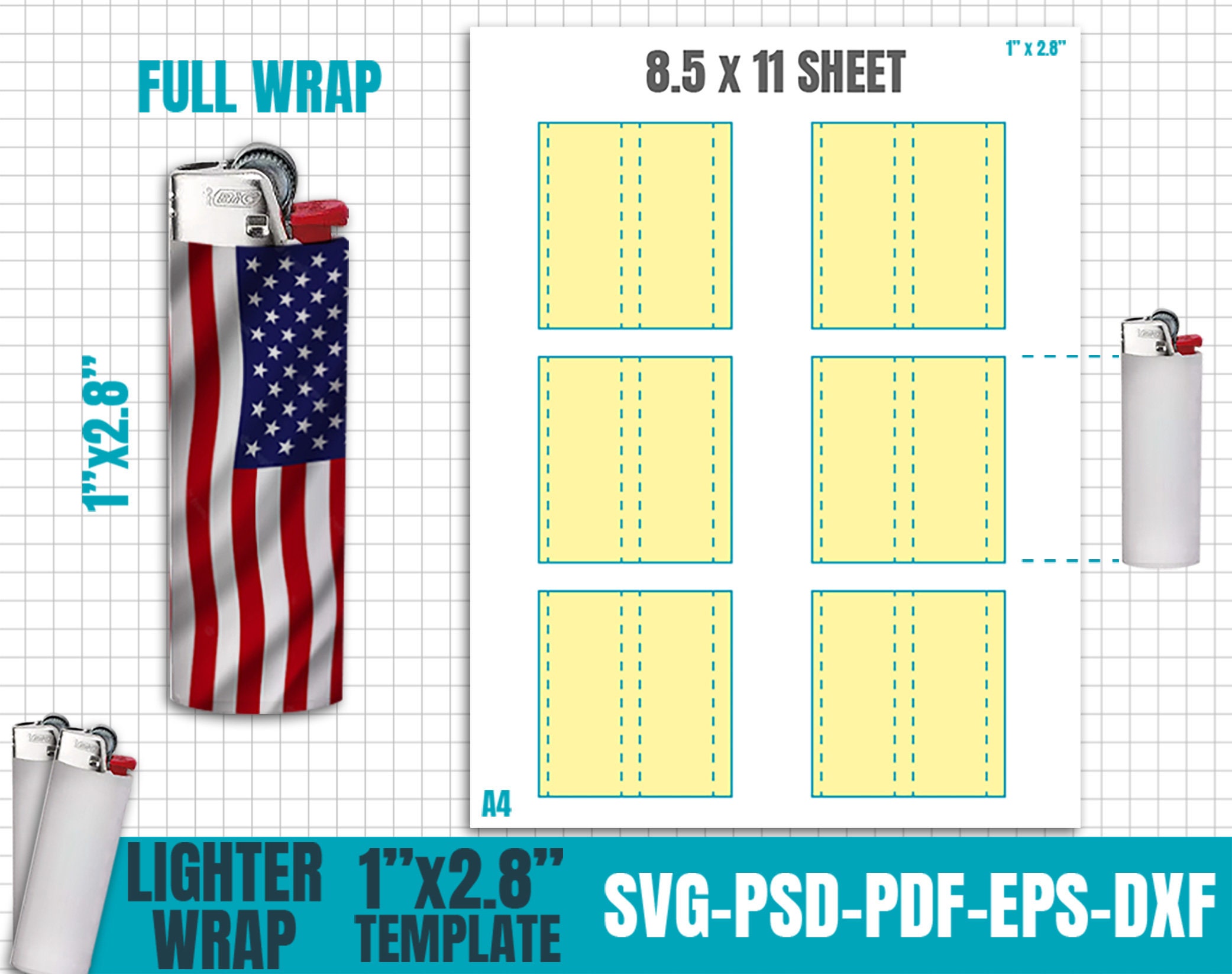 ANLEY 1.3 ft. x 0.83 ft. USA Car Flag with 1 ft. Flagpole A.Flag