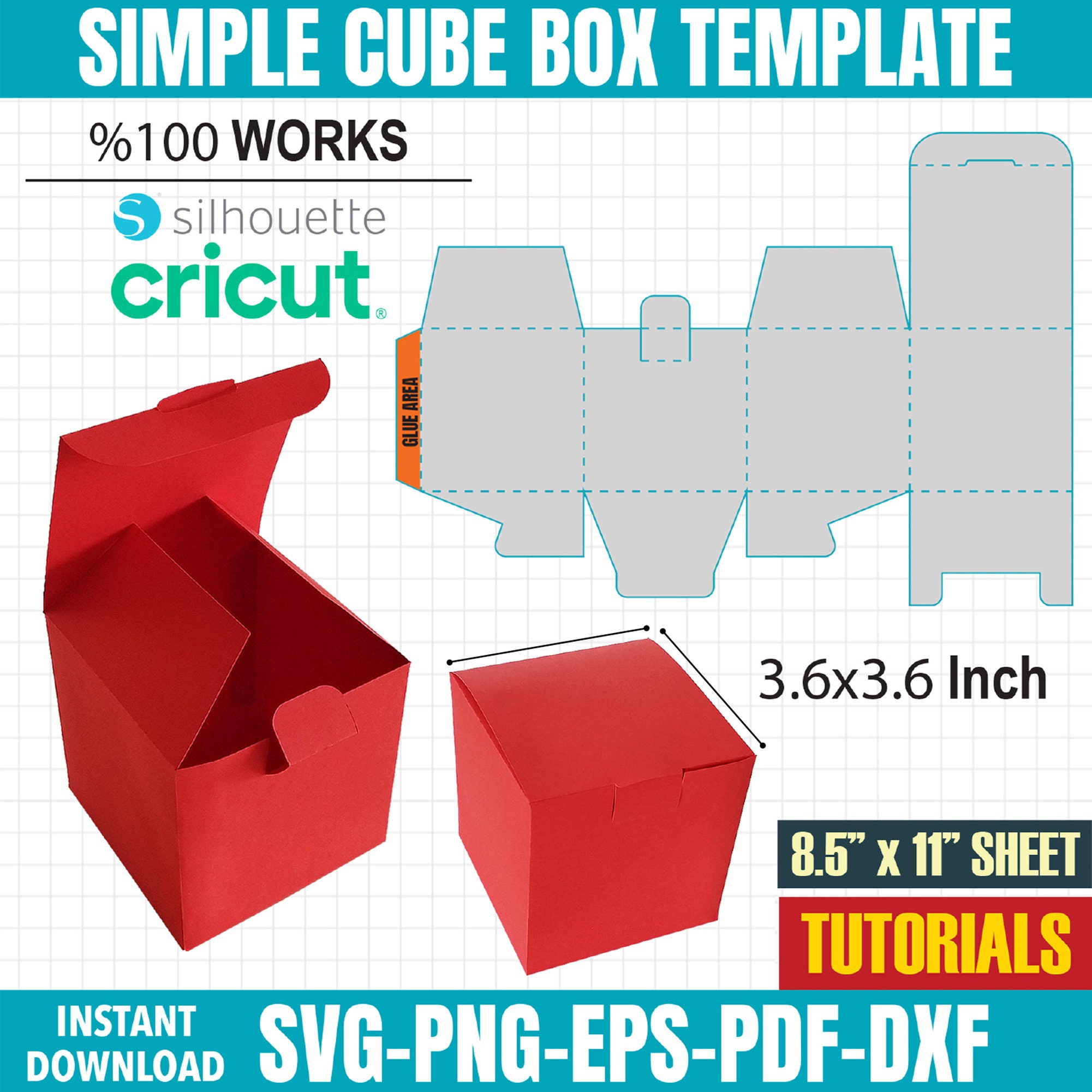 Big Floppa Cube Papercraft Template. DIY Lowpoly Toy. 3D 