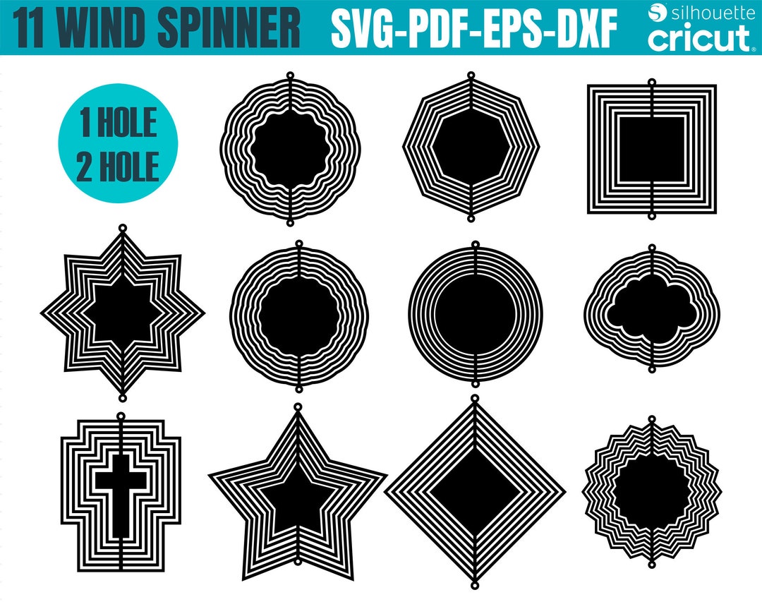 Wind Spinner Template Svg, Wind Spinner Png, Wind Spinners, Garden Wind