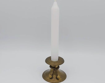 Vintage Brass Candle Holder, Brass Candlestick Holder, Brass Home Decor