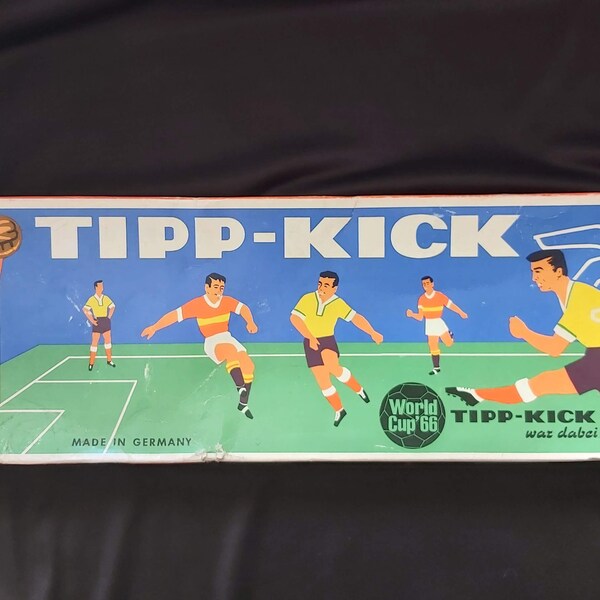 Vintage Tipp Kick Football Game World Cup 1969 Edition