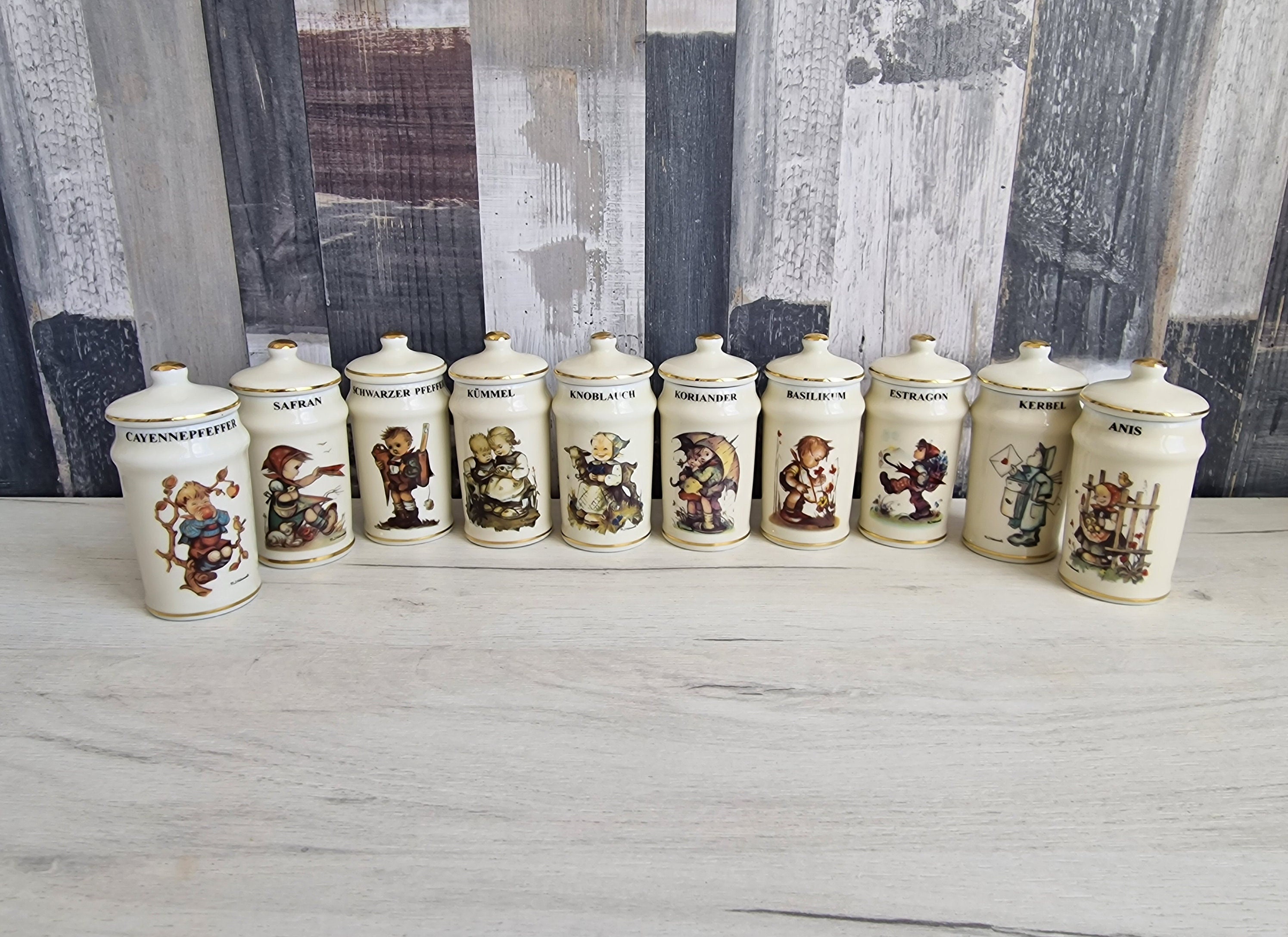 Hummel spice jar collection hotsell