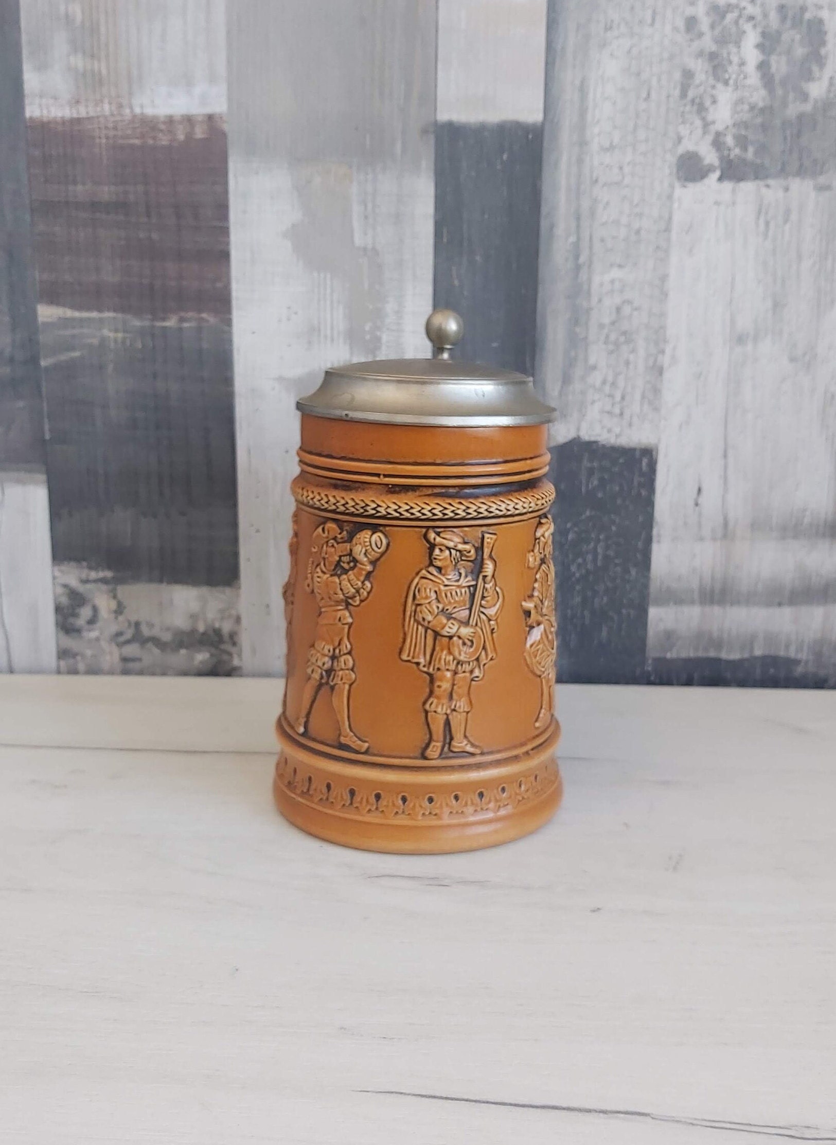 Vintage Gerz DBGM 85 West Germany Beer Stein Musicians Ceramic Etsy