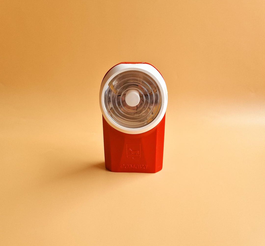 Russian Flashlight Rectangular Vintage USSR Plastic Flashlight Samara, Soviet Signal Lantern, Russian ...