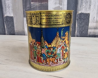 ブリキ缶ドイツ製Schöllerニュルンベルク