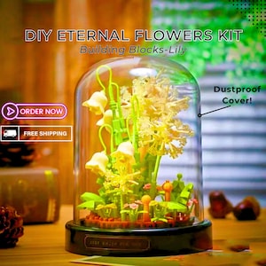 DIY Lily of the Valley Building Blocks: Micro Flower Puzzle Kit