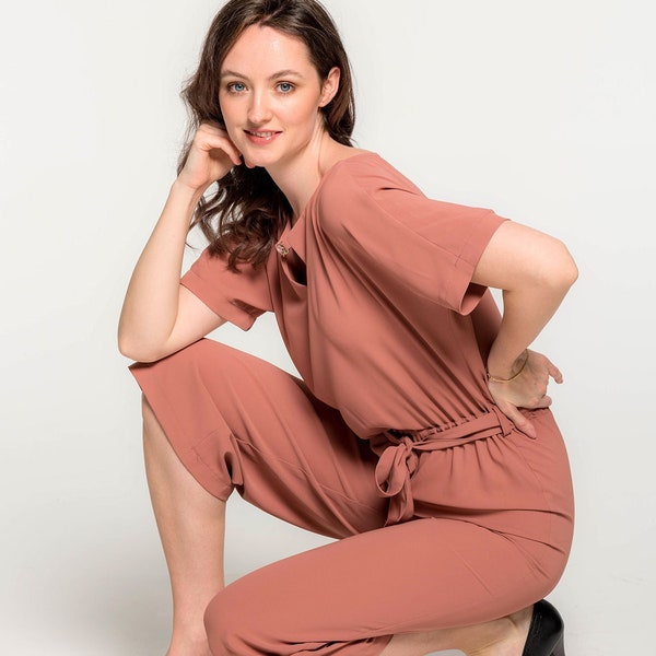 Romy Jumpsuit 3/4- Culotte-Hose