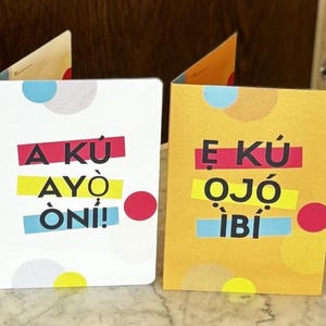 Tarjetas de felicitación personalizadas para cualquier ocasión / Tarjetas personalizadas de cumpleaños, aniversarios y ocasiones especiales / Diseños y mensajes personalizados