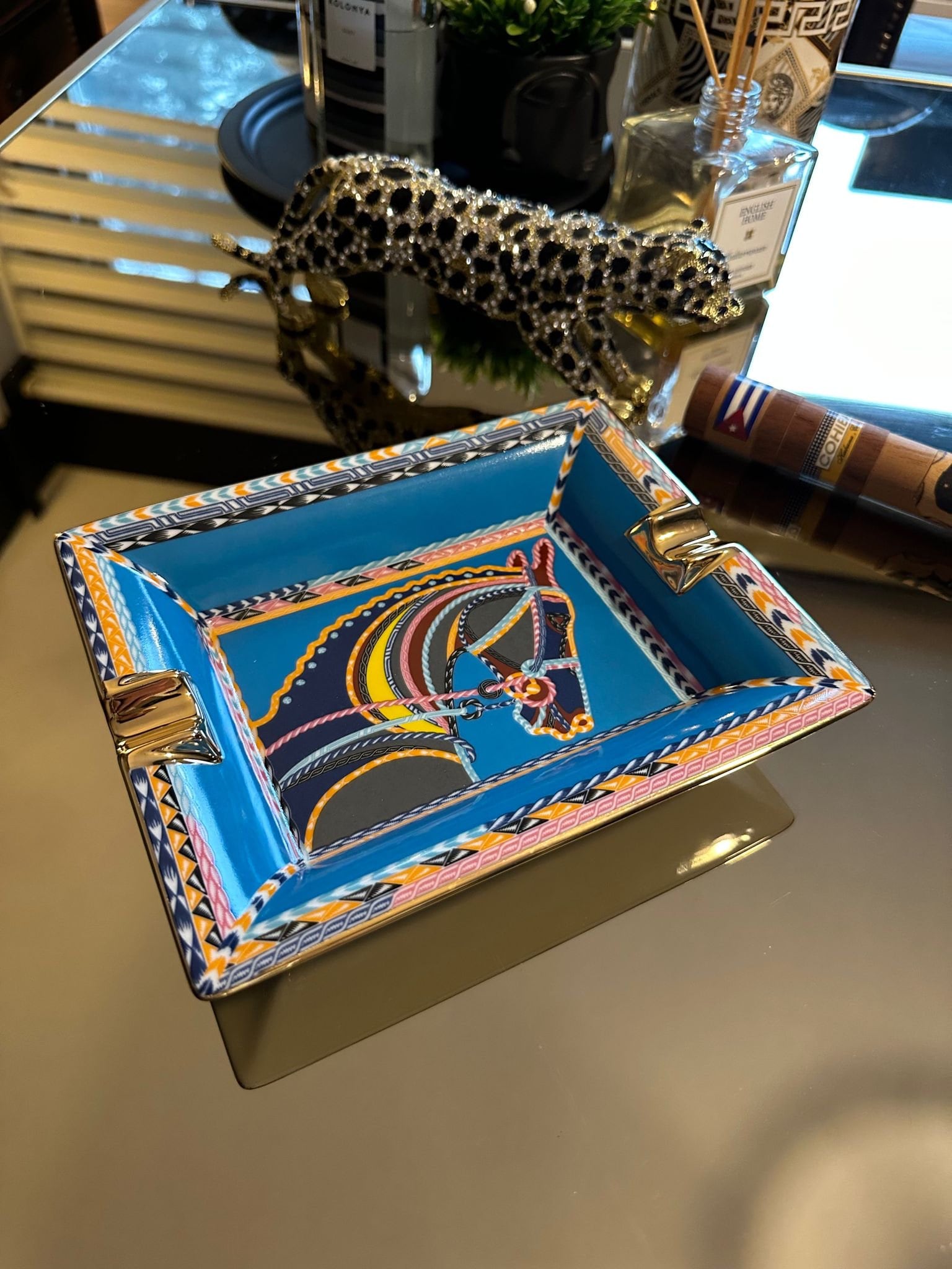 Luxury Cigar Ashtray-smoke Accessories Smoking Holder Room Decoration ...
