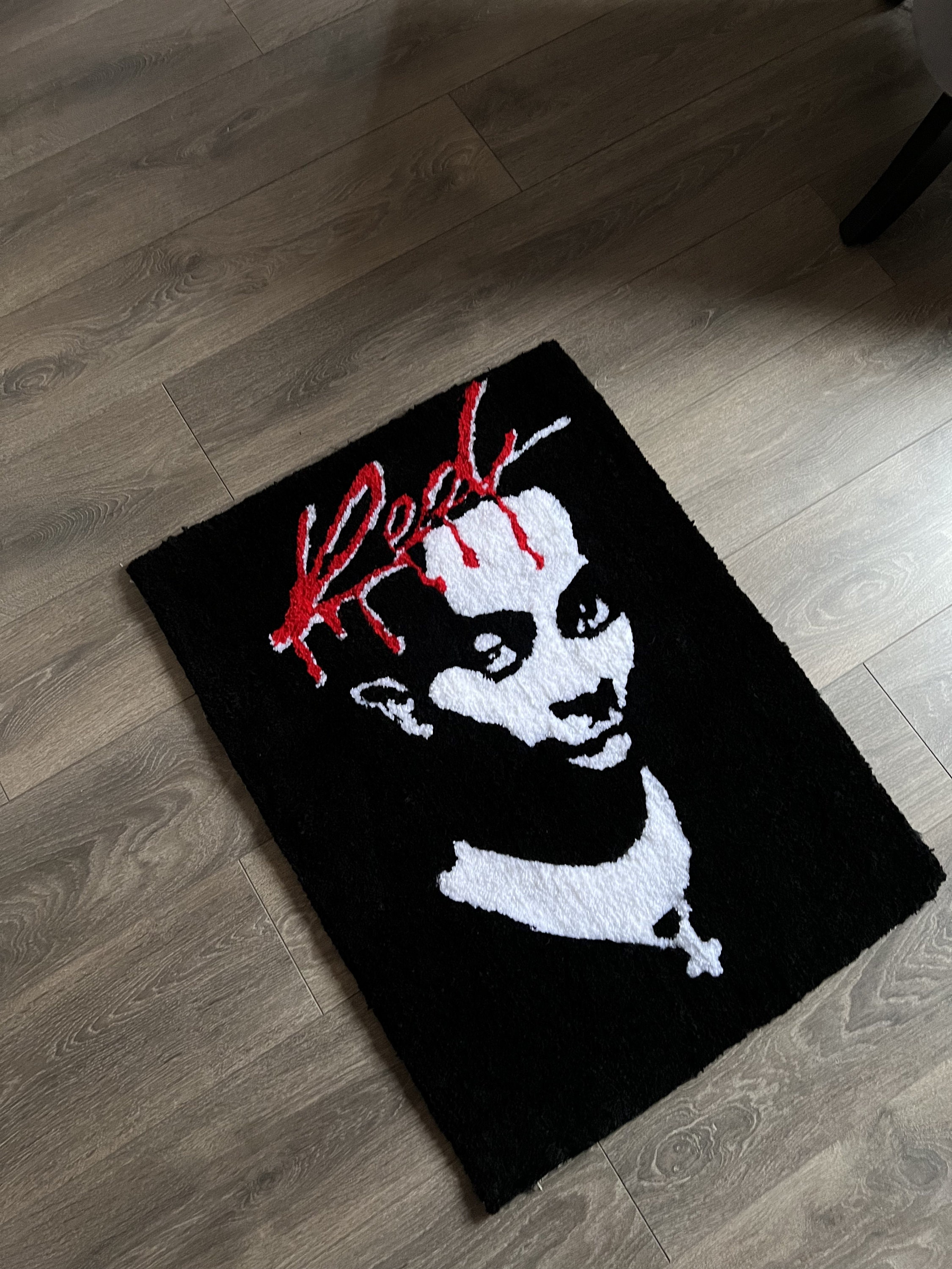 Tapis Playboi Carti Tufting Rug, Fait Main