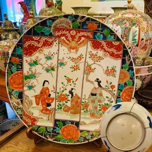 Antique Japanese Imari plate