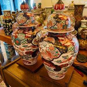 antique Japanese Imari vasex2