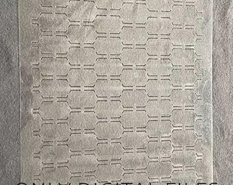 Upholstery template Honeycomb 38mm X 31mm, hemming, material, cars, pattern, template, SVG, DXF.