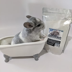 ChillDust™ Premium Dust Bath For Chinchilla or Degus Sold by the Pound, Dust Bath, Chinchilla Bath, Degus Bath, Pumice, Pumice Stone