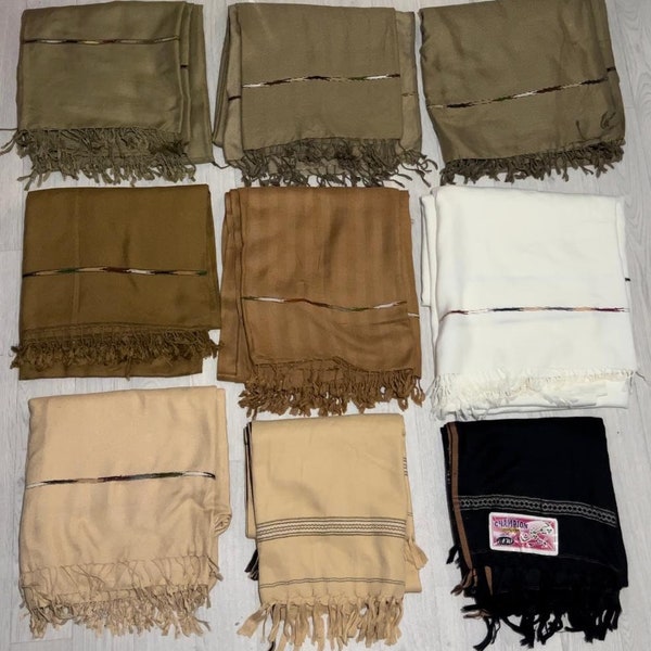 how to wear pakistani shawl