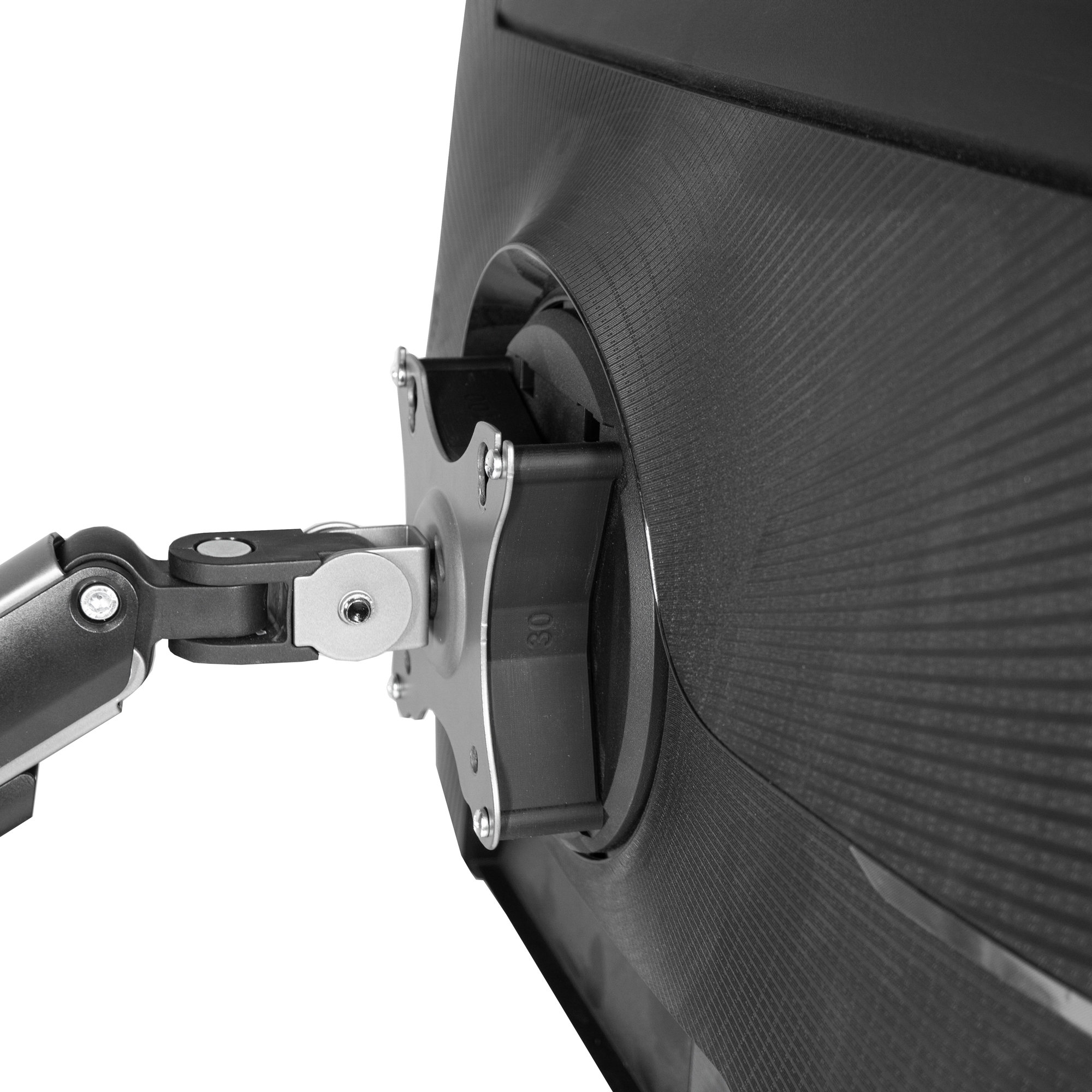 Fasgear Aluminium metalen VESA-adapter voor MINI PC, houder voor Intel