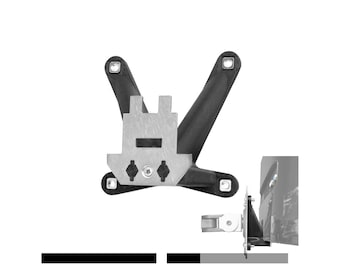 VESA adapter for Acer G247HYL, G247HYL Cbidx monitor - 75x75mm