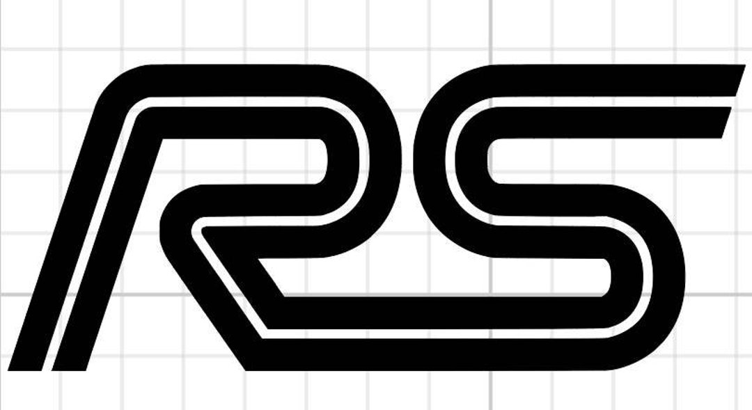 Ford Focus RS X4 Vinyl Decal Stickers Etsy